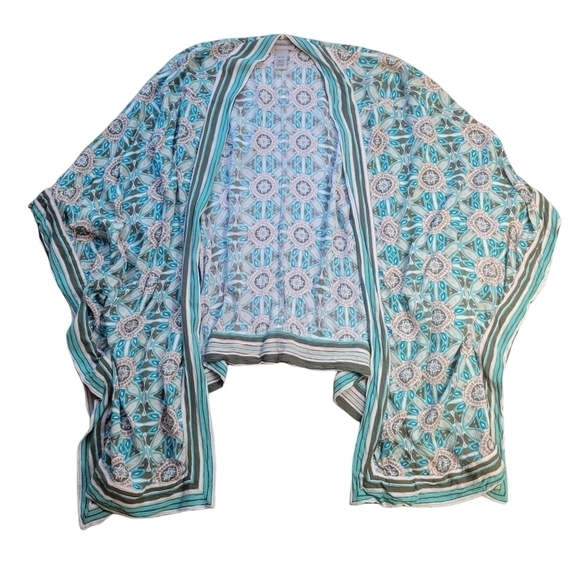 Catherine's Boho Kimono Loose Dolman Sleeves- Size 0X-1X NWOT - Picture 6 of 15